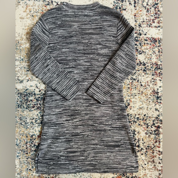 Zara Black and Gray Girl Sweater Dress - Picture 5 of 5